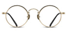 Matsuda® M3100 MTD M3100 Brushed Gold/Matte Black 47 - Brushed Gold/Matte Black Eyeglasses