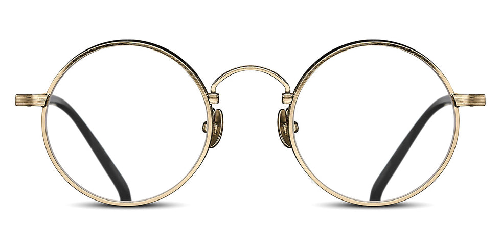 Matsuda® M3100 MTD M3100 Brushed Gold/Matte Black 47 - Brushed Gold/Matte Black Eyeglasses