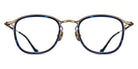 Matsuda® M3118 MTD M3118 Blue Demi/Brushed Gold 48 - Blue Demi / Brushed Gold Eyeglasses