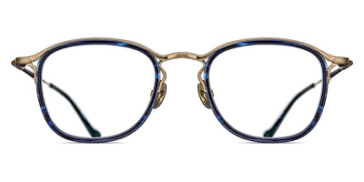 Matsuda® M3118 MTD M3118 Blue Demi/Brushed Gold 48 - Blue Demi / Brushed Gold Eyeglasses