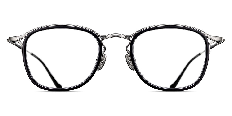Matsuda® M3118 MTD M3118 Matte Black/Brushed Silver 48 - Matte Black / Brushed Silver Eyeglasses