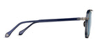 Matsuda® M3125 MTD M3125 Antique Silver/Navy/Blue Gray 49 - Antique Silver/Navy / Blue Gray Sunglasses