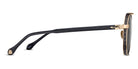 Matsuda® M3125 MTD M3125 Brushed Gold/Black/Gray 49 - Brushed Gold/Black / Gray Sunglasses
