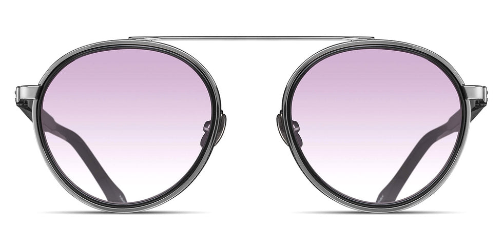 Matsuda® M3125 MTD M3125 Ruthenium/Matte Black/Cafe Violet Gradient 49 - Ruthenium/Matte Black / Cafe Violet Gradient Sunglasses