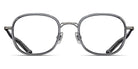 Matsuda® M3126 MTD M3126 Antique Silver/Grey Crystal 49 - Antique Silver / Grey Crystal Eyeglasses