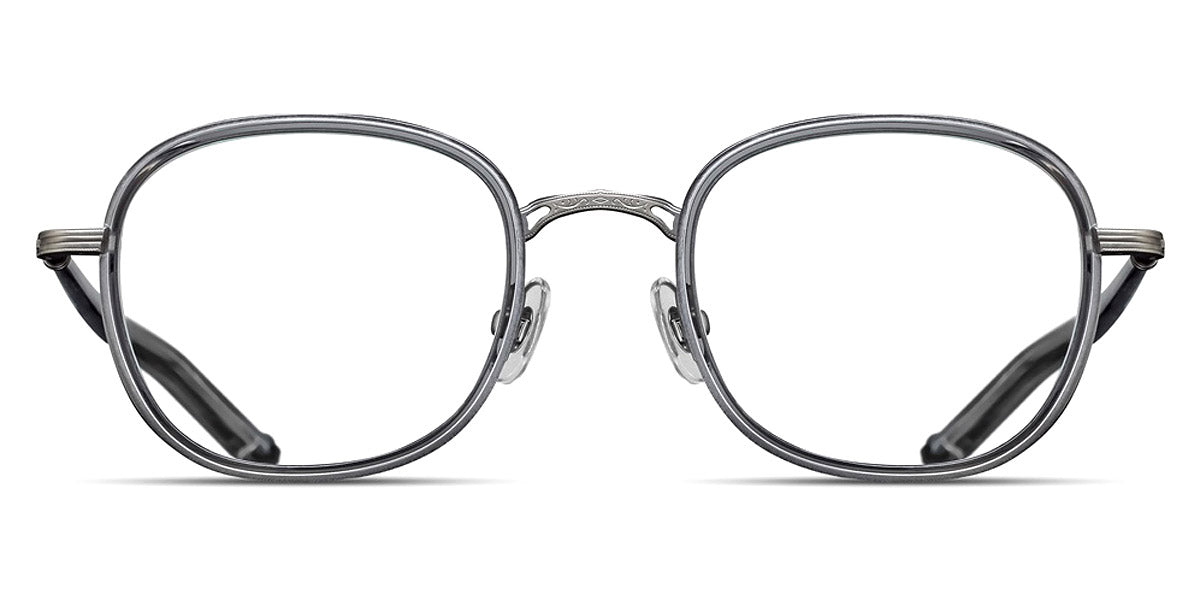 Matsuda® M3126 MTD M3126 Antique Silver / Grey Crystal 49 - Antique Silver / Grey Crystal Eyeglasses
