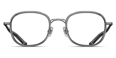 Matsuda® M3126 MTD M3126 Antique Silver/Grey Crystal 49 - Antique Silver / Grey Crystal Eyeglasses
