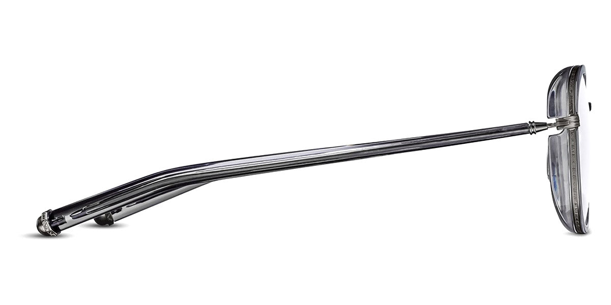 Matsuda® M3126 MTD M3126 Antique Silver/Grey Crystal 49 - Antique Silver / Grey Crystal Eyeglasses