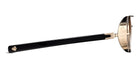 Matsuda® M3128 MTD M3128 Brushed Gold/Black/Brown Gradient 48 - Brushed Gold/Black / Brown Gradient Sunglasses