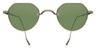 Matsuda® M3132 MTD M3132 Antique Gold/Sage Green 46 - Antique Gold / Sage Green Sunglasses