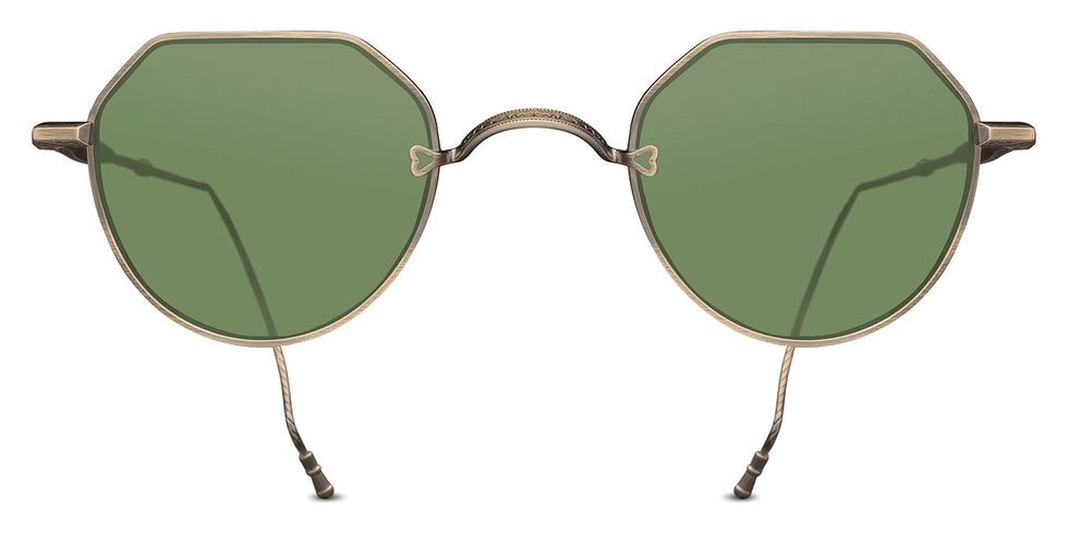 Matsuda® M3132 MTD M3132 Antique Gold/Sage Green 46 - Antique Gold / Sage Green Sunglasses