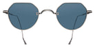 Matsuda® M3132 MTD M3132 Antique Silver/Blue Gray 46 - Antique Silver / Blue Gray Sunglasses