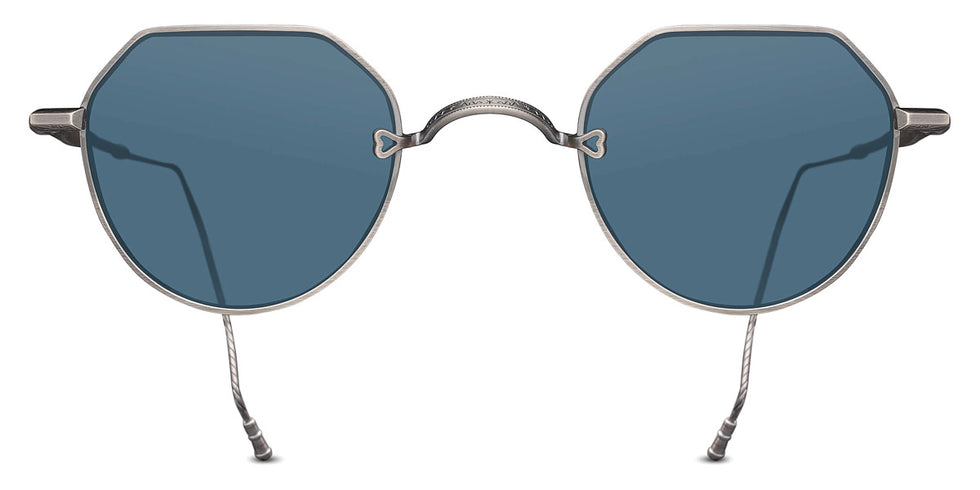Matsuda® M3132 MTD M3132 Antique Silver/Blue Gray 46 - Antique Silver / Blue Gray Sunglasses