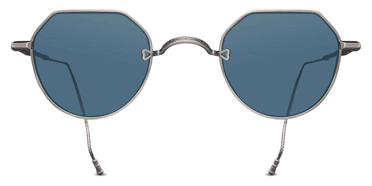 Matsuda® M3132 MTD M3132 Antique Silver/Blue Gray 46 - Antique Silver / Blue Gray Sunglasses