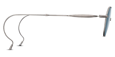 Matsuda® M3132 MTD M3132 Antique Silver/Blue Gray 46 - Antique Silver / Blue Gray Sunglasses