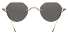 Matsuda® M3132 MTD M3132 Matte Gold Plated/Gray 46 - Matte Gold Plated / Gray Sunglasses
