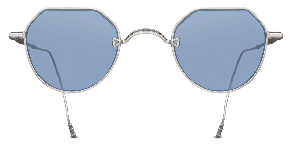 Matsuda® M3132 MTD M3132 Matte Palladium White/Cobalt Blue 46 - Matte Palladium White / Cobalt Blue Sunglasses