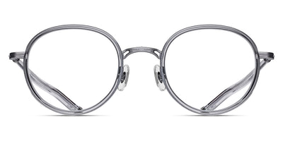 Matsuda® M3134 OPH MTD M3134 ANTIQUE SILVER 47 - Antique Silver / Grey Crystal Eyeglasses