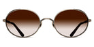 Matsuda® M3137 MTD M3137 Antique Gold/Orange Lacquer/Brown Gradient 51 - Antique Gold/Orange Lacquer / Brown Gradient Sunglasses