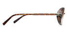 Matsuda® M3137 MTD M3137 Antique Gold/Orange Lacquer/Brown Gradient 51 - Antique Gold/Orange Lacquer / Brown Gradient Sunglasses