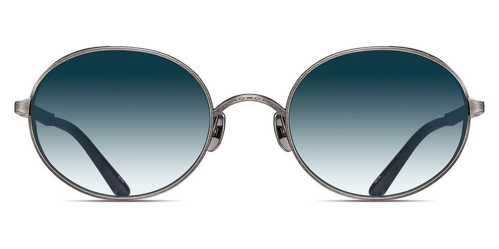 Matsuda® M3137 MTD M3139 Antique Silver/Blue Lacquer/Blue Gradient 51 - Antique Silver/Blue Lacquer / Blue Gradient Sunglasses