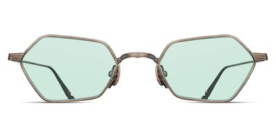 Matsuda® M3138 MTD M3138 Antique Gold/Cafe Green 49 - Antique Gold / Cafe Green Sunglasses