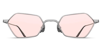 Matsuda® M3138 MTD M3139 Brushed Silver/Cafe Pink 49 - Brushed Silver / Cafe Pink Sunglasses