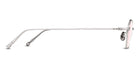 Matsuda® M3138 MTD M3139 Brushed Silver/Cafe Pink 49 - Brushed Silver / Cafe Pink Sunglasses