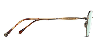 Matsuda® M3139 MTD M3139 Antique Gold/Cafe Green 57 - Antique Gold / Cafe Green Sunglasses