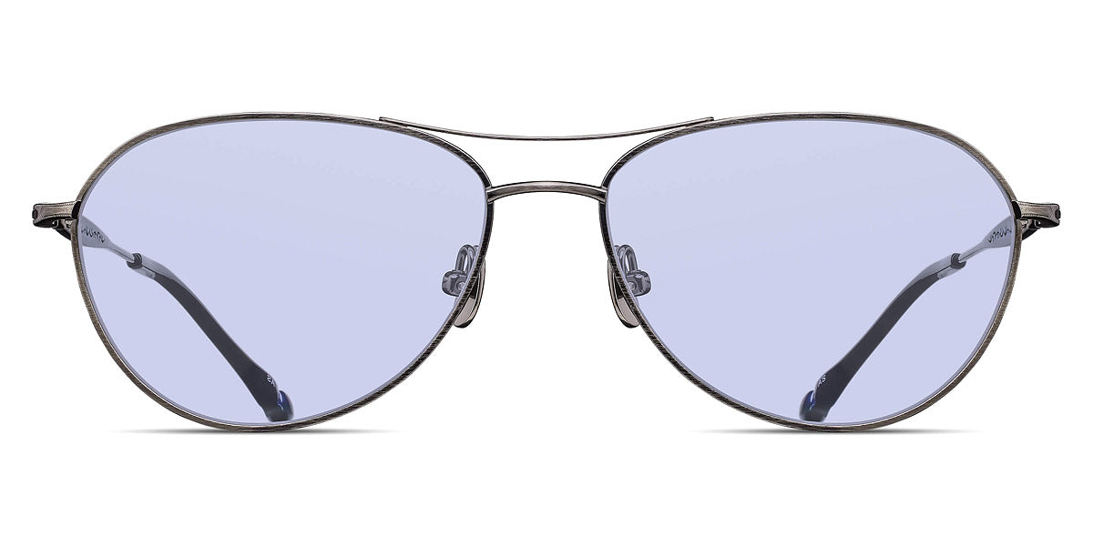 Matsuda® M3139 MTD M3139 Antique Silver/Cafe Blue 57 - Antique Silver / Cafe Blue Sunglasses