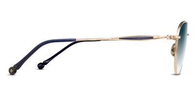 Matsuda® M3139 MTD M3139 Brushed Gold/Blue Gradien 57 - Brushed Gold / Blue Gradien Sunglasses