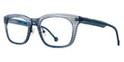L.A.Eyeworks® MAHONEY LA MAHONEY 969 54 - Bayou Blue Eyeglasses