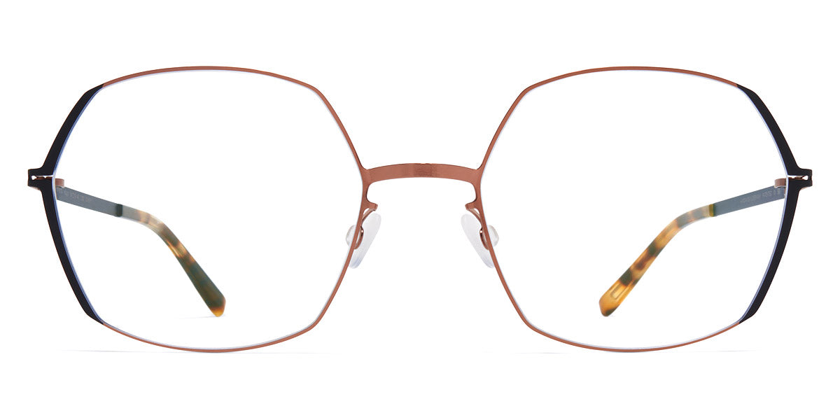 Mykita® MAJVI MYK MAJVI Shiny Copper/Black 54 - Shiny Copper/Black Eyeglasses