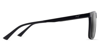 Maui Jim® Makamae MAU Makamae 619-02 56 - Black/Matte / Neutral Grey Sunglasses