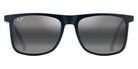 Maui Jim® Makamae MAU Makamae 619-03 56 - Blue/Matte / Neutral Grey Sunglasses