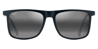 Maui Jim® Makamae MAU Makamae 619-03 56 - Blue/Matte / Neutral Grey Sunglasses