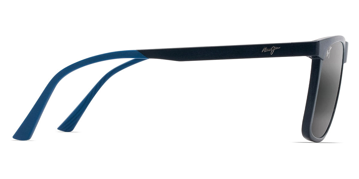 Maui Jim® Makamae MAU Makamae 619-03 56 - Blue/Matte / Neutral Grey Sunglasses