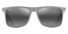 Maui Jim® Makamae MAU Makamae 619-14 56 - Grey/Matte / Neutral Grey Sunglasses