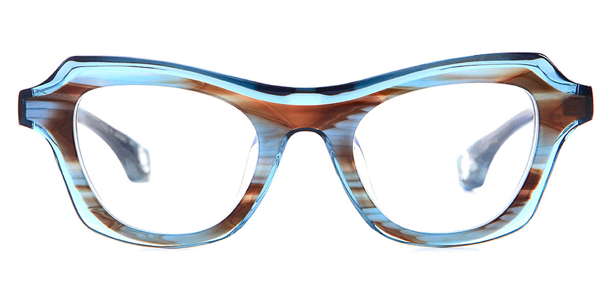 Blake Kuwahara® MANSART BLK MANSART AZURE 46 - AZURE Eyeglasses