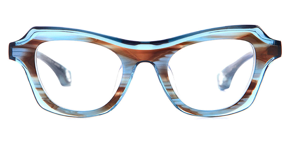 Blake Kuwahara® MANSART BLK MANSART AZURE 46 - AZURE Eyeglasses