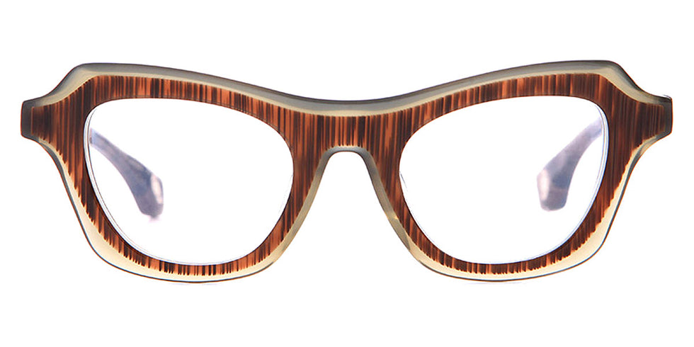 Blake Kuwahara® MANSART BLK MANSART CHESTNUT 46 - CHESTNUT Eyeglasses