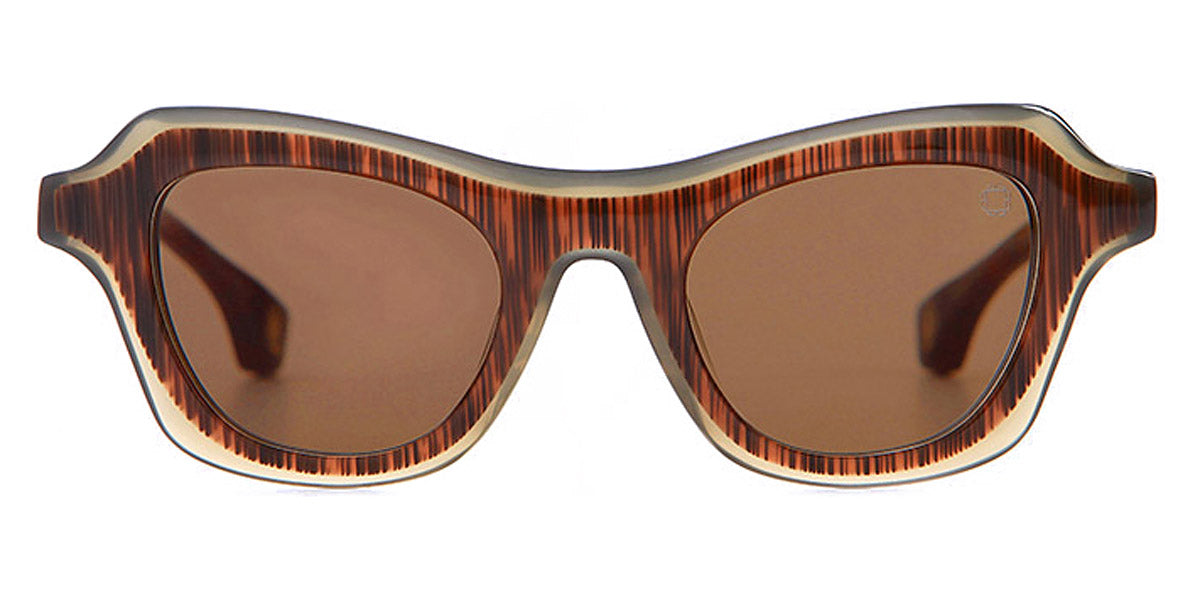 Blake Kuwahara® MANSART SUN BLK MANSART SUN CHESTNUT 46 - CHESTNUT Sunglasses