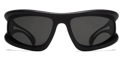 Mykita® MARFA MYK MARFA MD1 Pitch Black / Dark Grey Solid Shield 70 - MD1 Pitch Black / Dark Grey Solid Shield Sunglasses