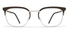 Blackfin® MARROWSTONE BLF MARROWSTONE 861 52 - Silver/Brown Eyeglasses