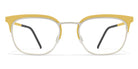 Blackfin® MARROWSTONE BLF MARROWSTONE 864 52 - Matte Silver/Yellow Eyeglasses