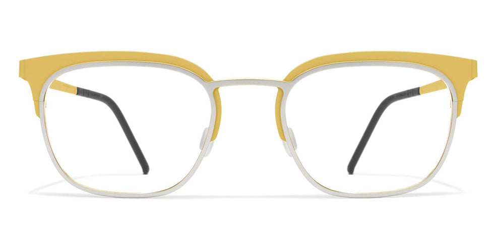 Blackfin® MARROWSTONE BLF MARROWSTONE 864 52 - Matte Silver/Yellow Eyeglasses