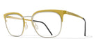 Blackfin® MARROWSTONE BLF MARROWSTONE 864 52 - Matte Silver/Yellow Eyeglasses