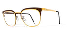 Blackfin® MARROWSTONE BLF MARROWSTONE 867 52 - Brown/Yellow Gold Eyeglasses