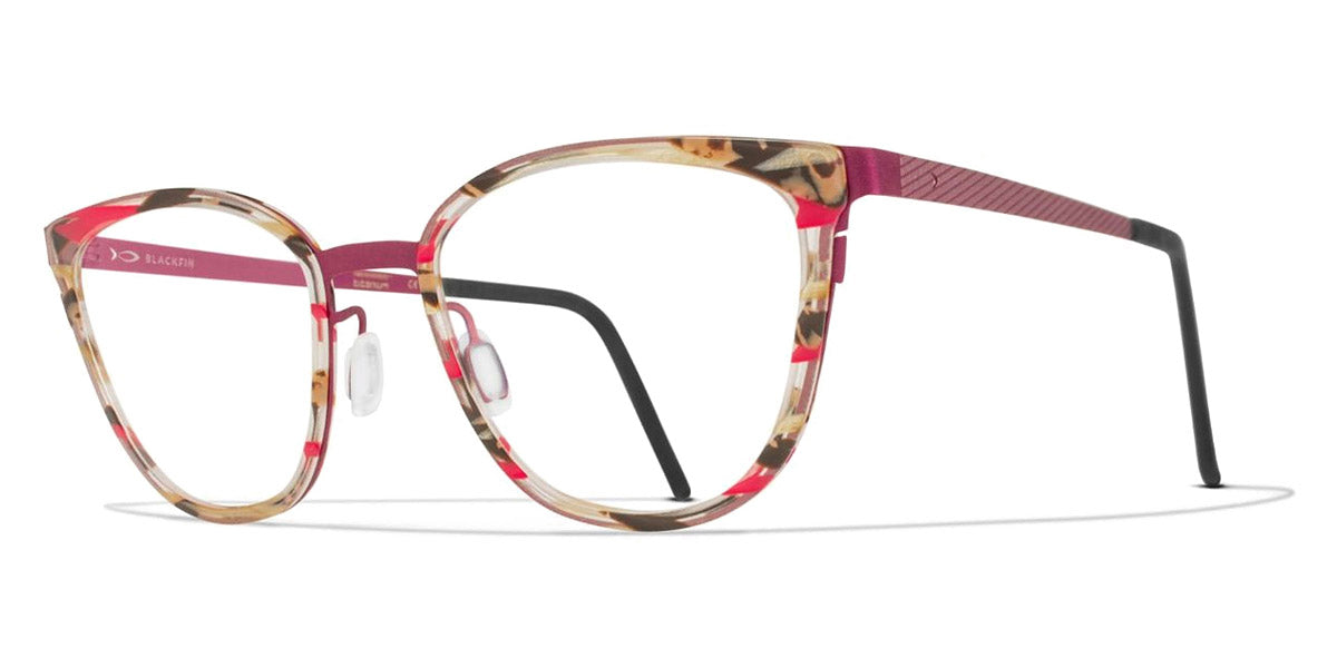 Blackfin® MARYPORT BLF MARYPORT 913 51 - Red/Avana Fantasy Eyeglasses
