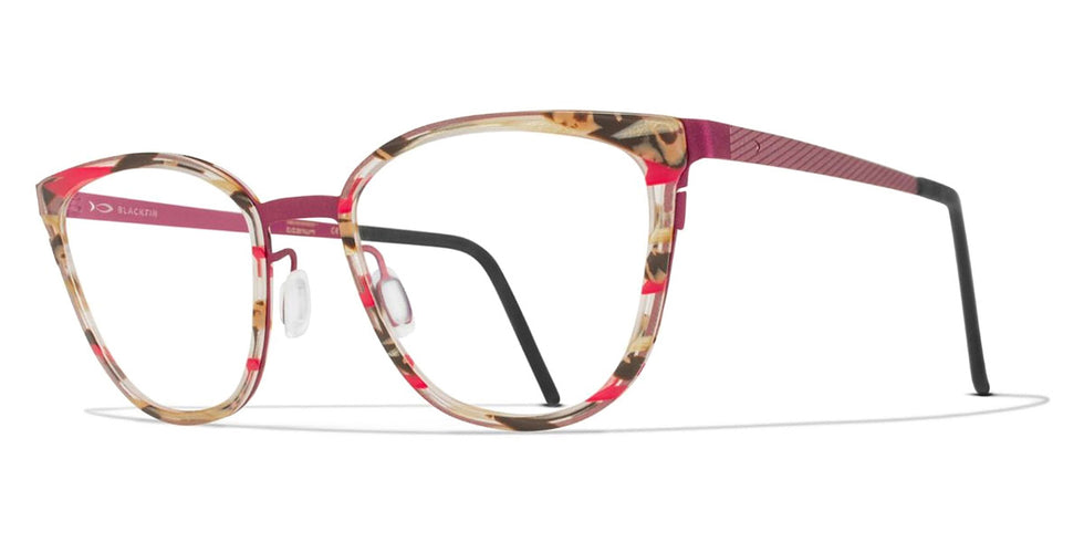 Blackfin® MARYPORT BLF MARYPORT 913 51 - Red/Avana Fantasy Eyeglasses